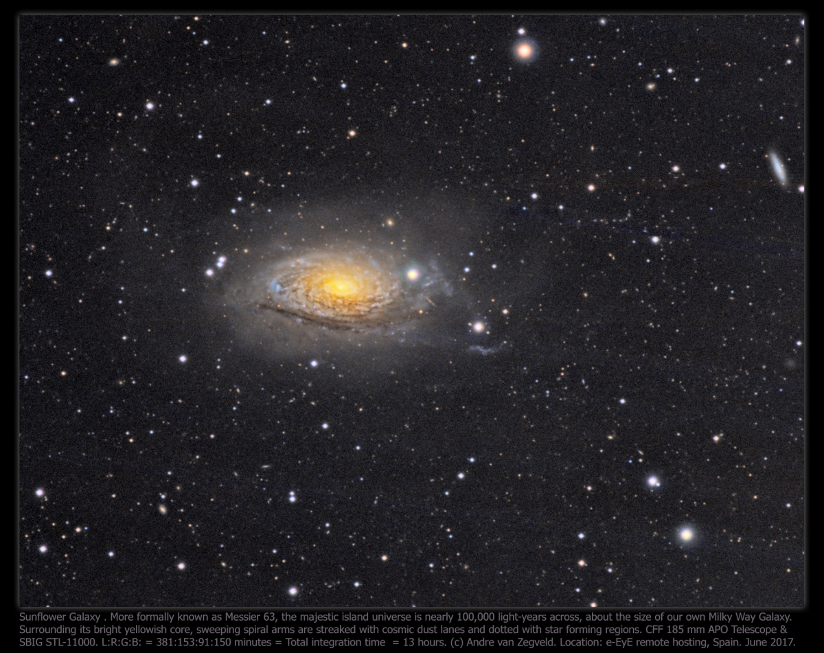 M-63/Sunflower Galaxy