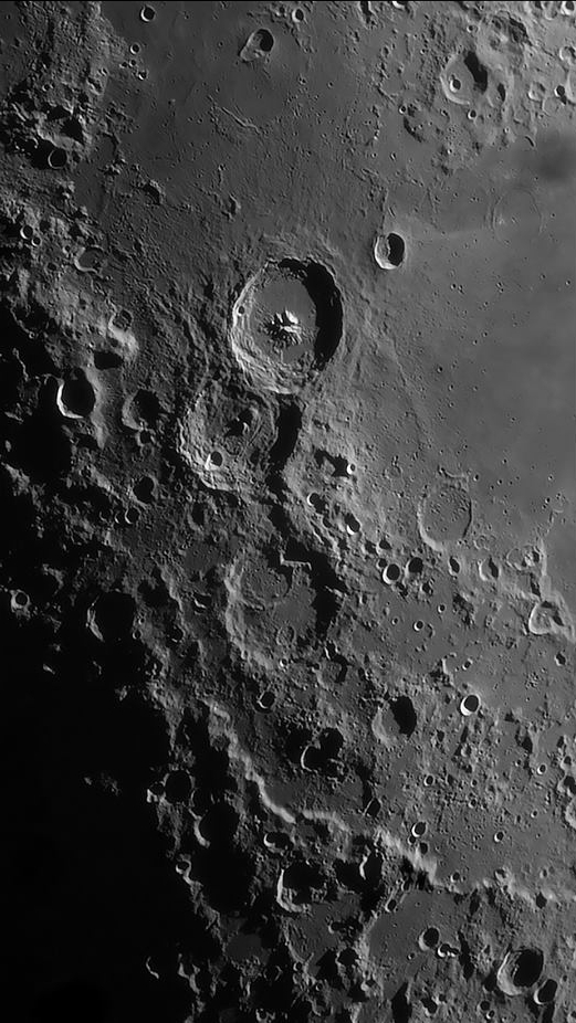Lunar surface - 160mm F/6.5